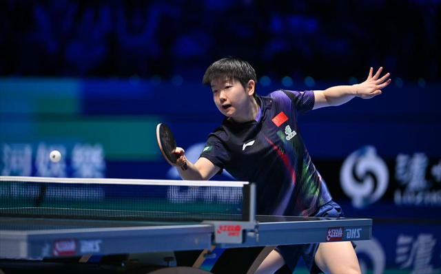 澳门乒乓球世界杯小组赛收官 国乒三将强势晋级